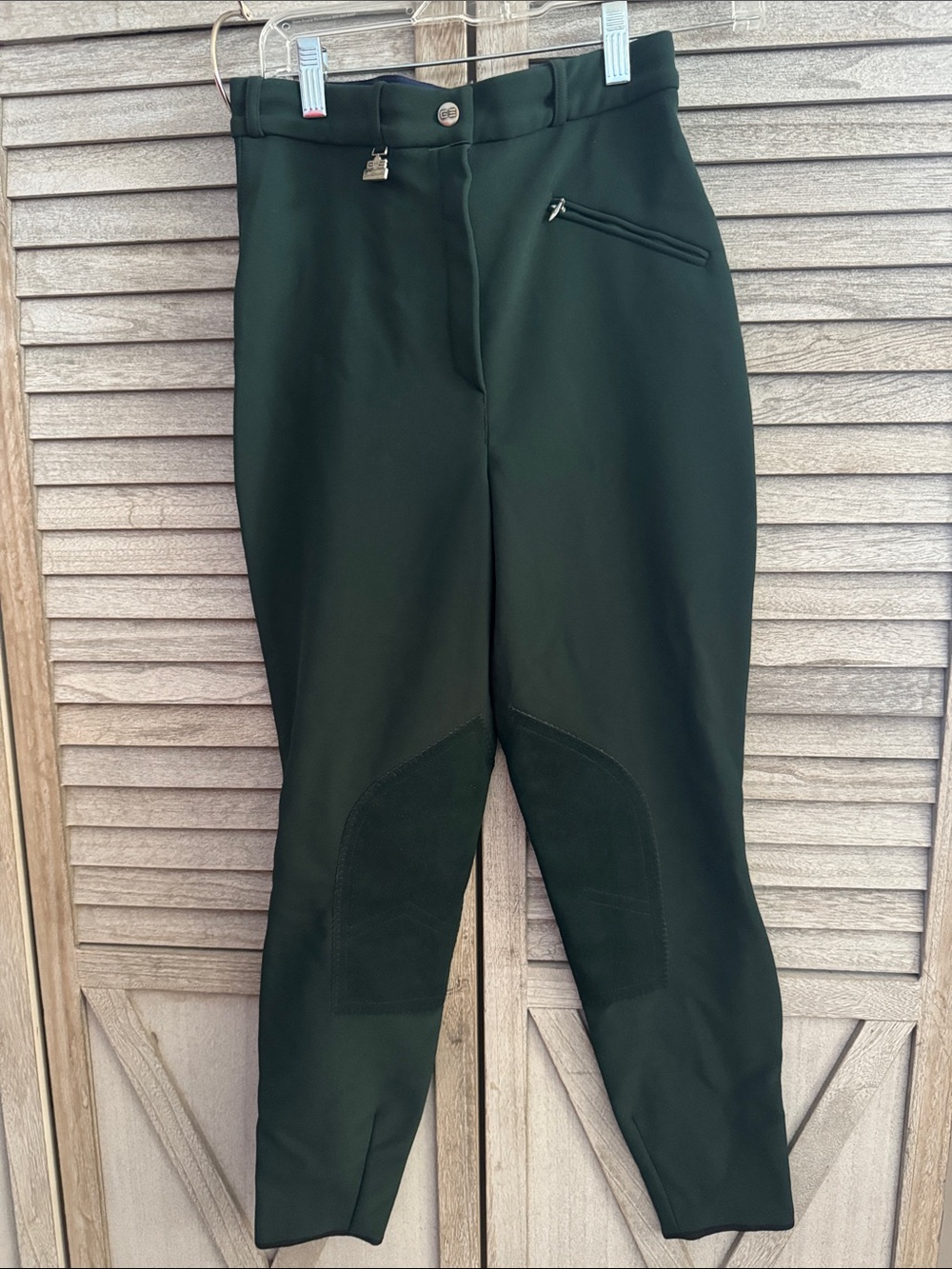 G Schumacher Women's Dark Green Riding Breeches